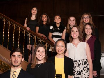 2017 International Studies Honors Plan cohort.